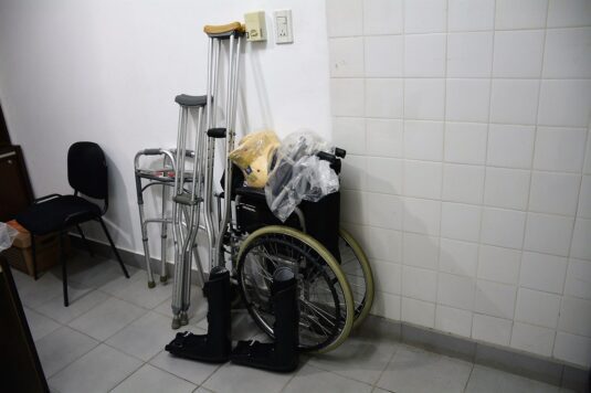 Préstamo de material ortopédico