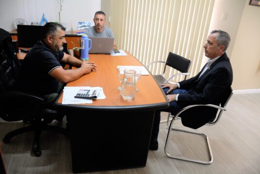 El intendente César Clement recibió al diputado Jorge Maier por el proyecto de Ley del Régimen General de Áreas Metropolitanas