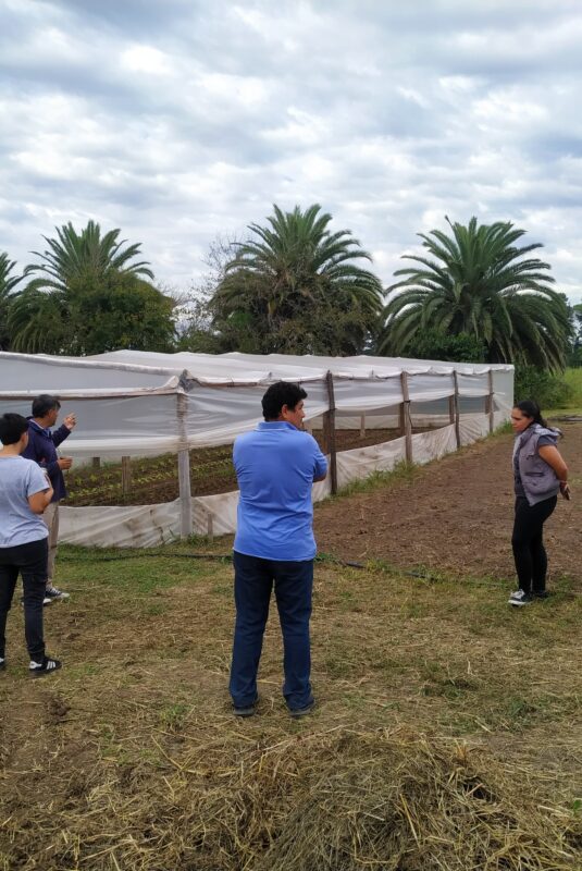 Visita de estudiantes al Parque Hortícola municipal