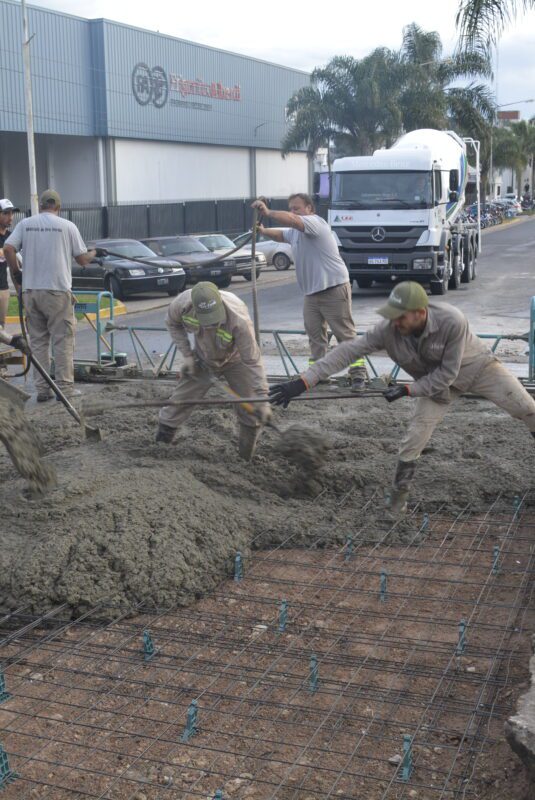 Reparación de la trama vial