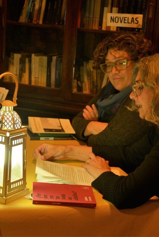 Mónica Borgogno presentó su libro de poesías, “Una lucecita apenas”, en la biblioteca Popular Encuentros