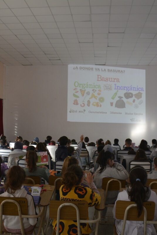 Charlas sobre el Programa GIRSU en el Departamento de Aplicación Alfredo Alfonsini