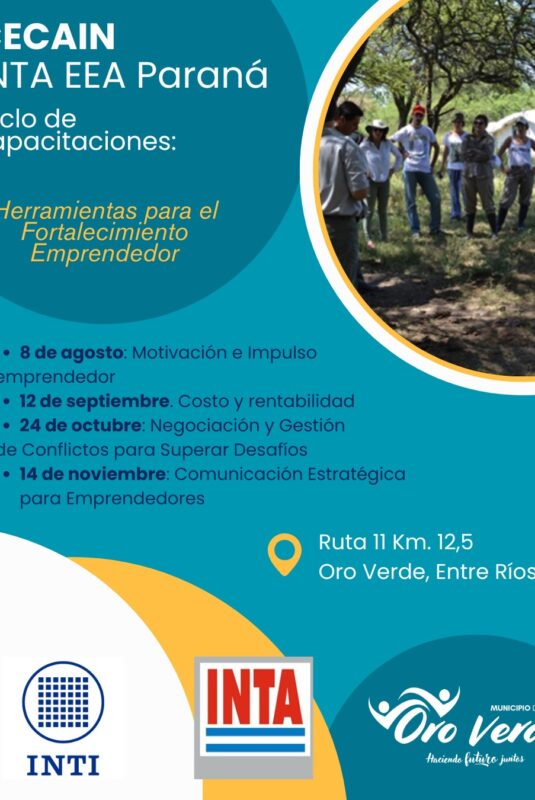 Ciclo de Talleres formativos para emprendedores y productores