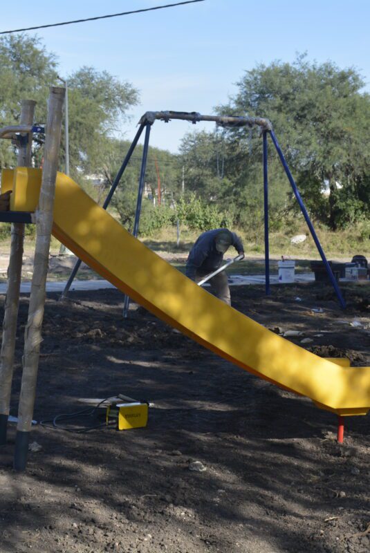 Avanza la obra del Paseo Oasis