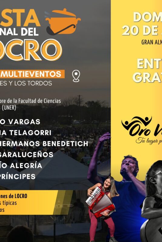 Cuenta regresiva para la novena edición de la Fiesta Regional del Locro