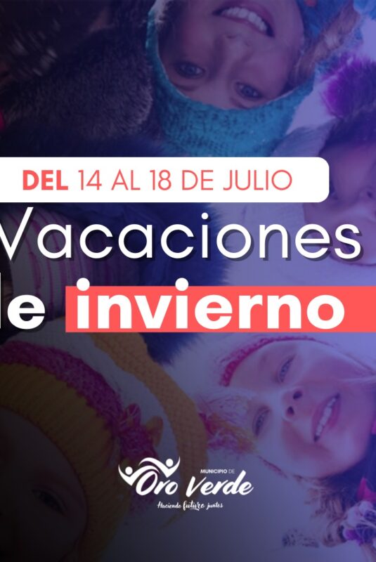 Vacaciones de invierno: actividades del 14 al 18 de julio