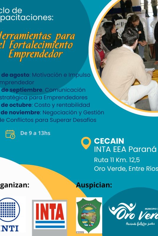 Ciclo de Talleres formativos para emprendedores y productores