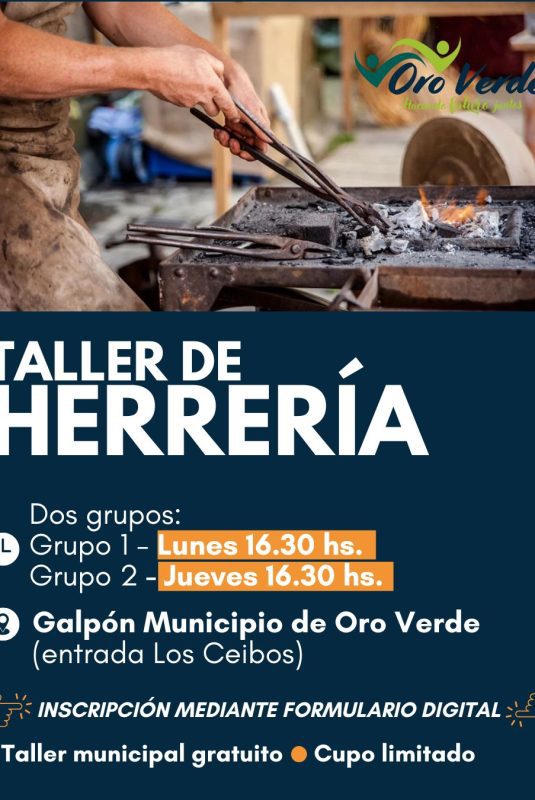 Comienzan dos nuevos talleres: Electricidad del Hogar e instalación de cámaras de seguridad, y Herrería
