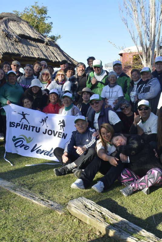 Encuentro recreativo del taller de adultos mayores “Espíritu joven”