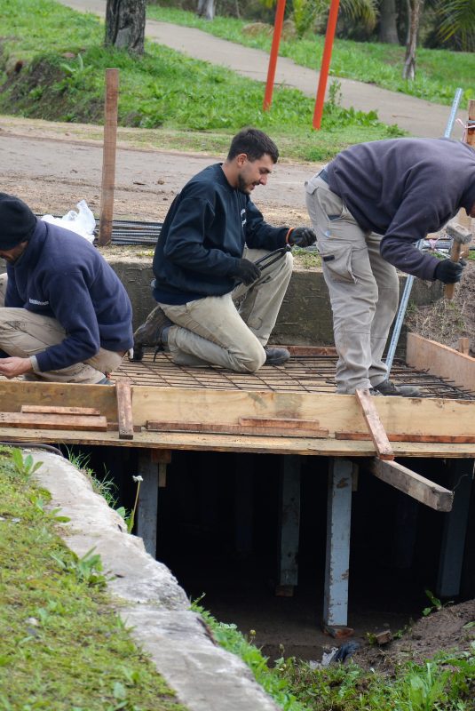 Trabajos en Camino del Medio