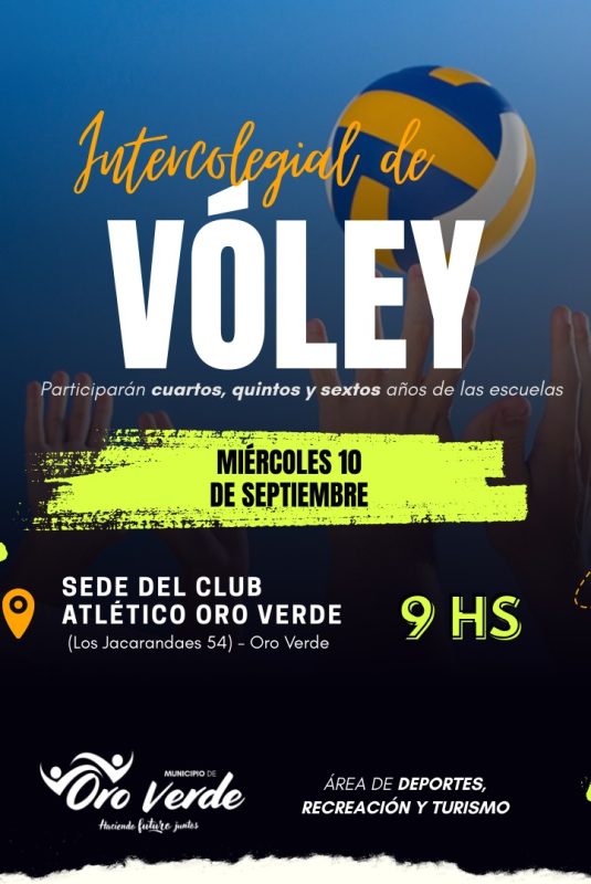 Intercolegial de vóley