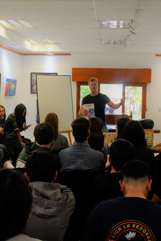 Charla “Historietas por el aula” en el Museo Conrado Hasenauer