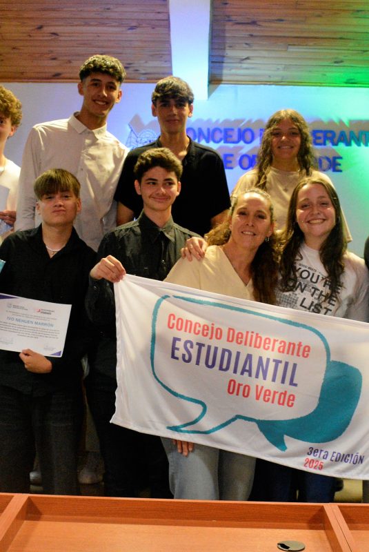 Asumieron este martes los concejales estudiantiles de Oro Verde