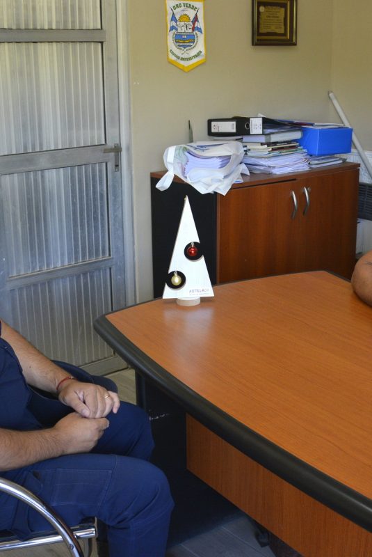 Recupero de vehículos sustraídos: el intendente se reunió con el Jefe de la Comisaría