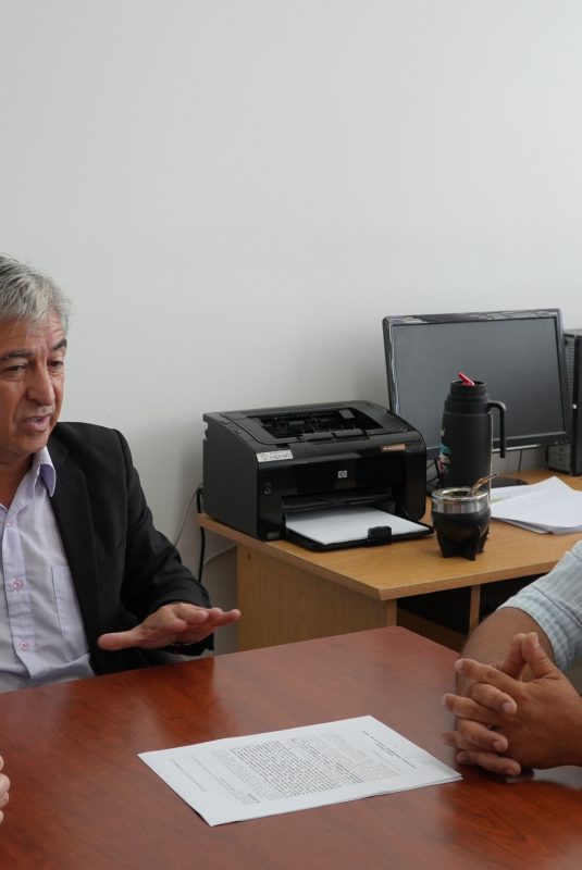 El intendente se reunió con autoridades del Ministerio de Desarrollo Humano
