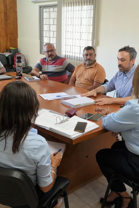 El intendente se reunió con autoridades provinciales por el Programa de Microcréditos