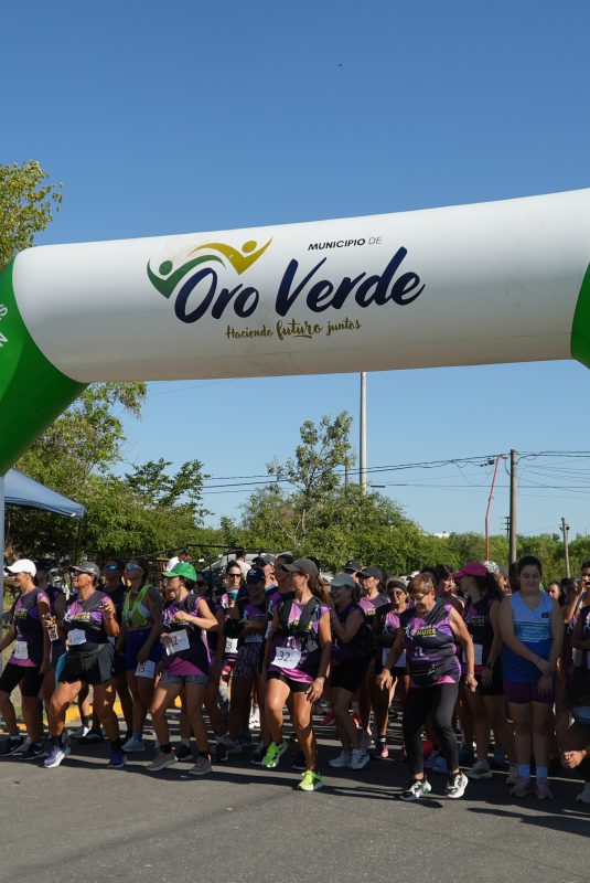 Oro Verde vivió la novena edición de la Maratón de la Mujer