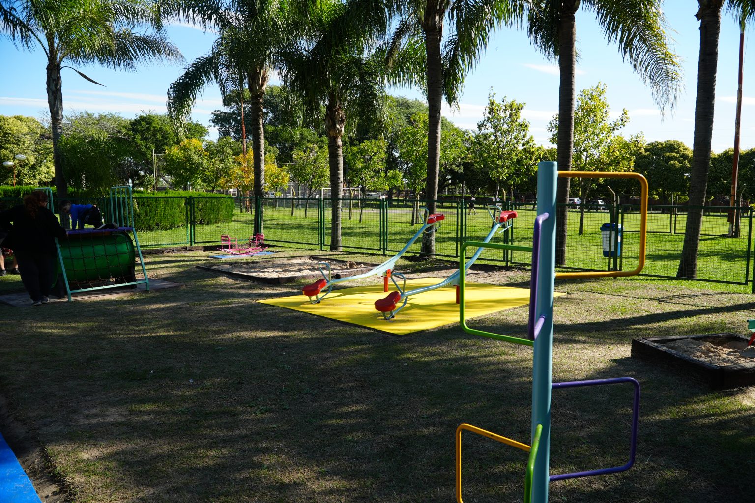 Las familias ya pueden disfrutar de la plaza Noelia Kler