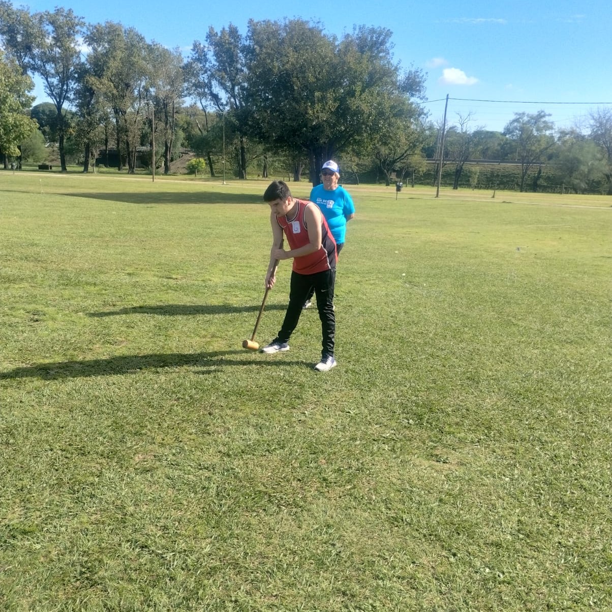 Oro Verde participó el fin de semana en el Encuentro de Deporte Adaptado realizado en San Benito