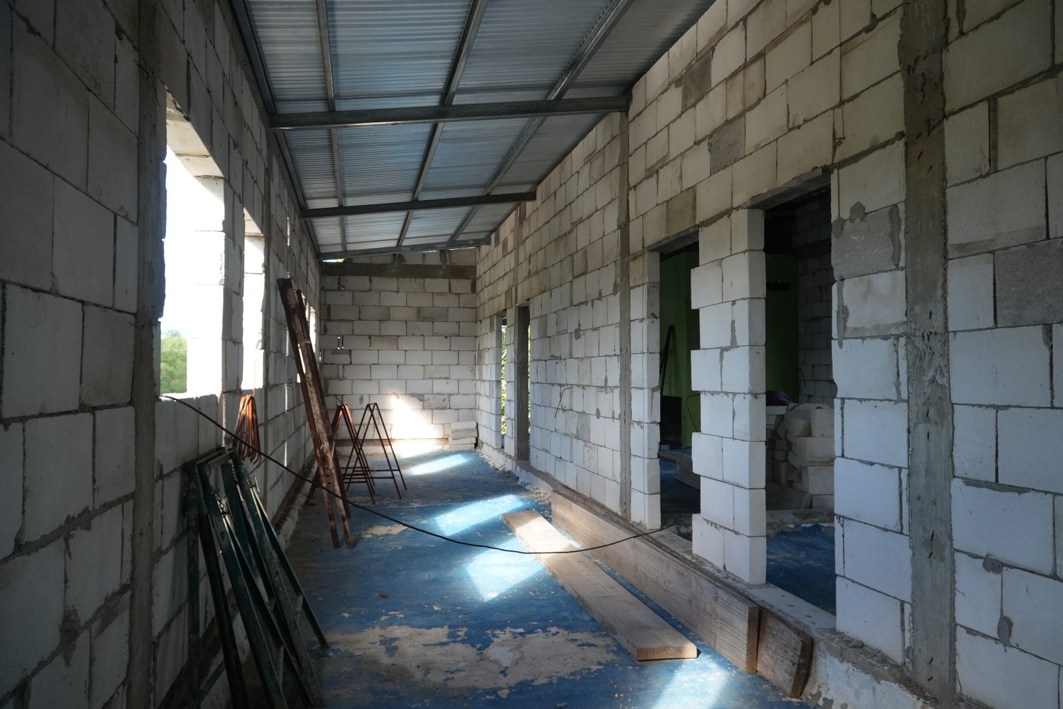 Progresan los trabajos en el Alojamiento Social y Deportivo