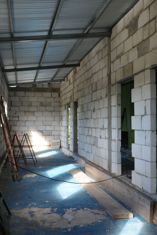 Progresan los trabajos en el Alojamiento Social y Deportivo