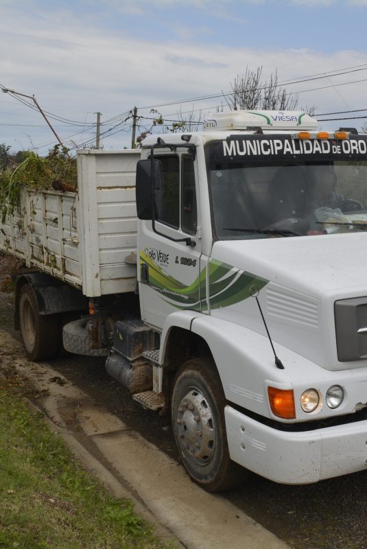 Recolección de ramas y residuos voluminosos lunes 13 y martes 14 de abril