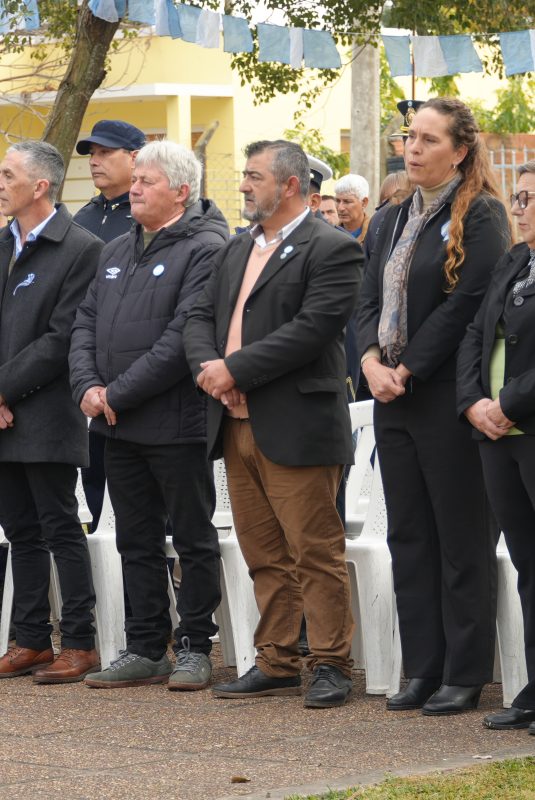Acto por el 216° aniversario de la revolución