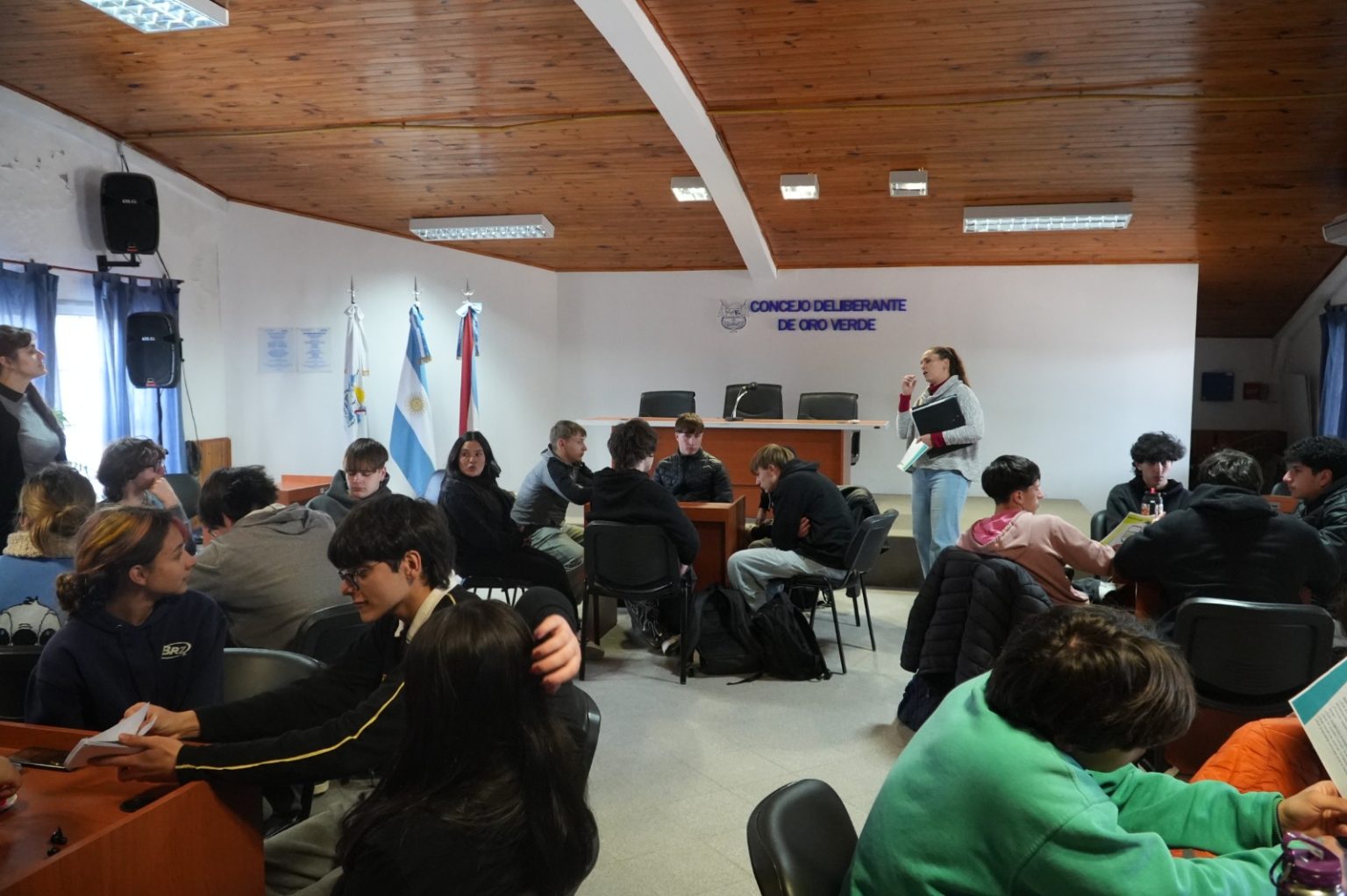Nuevos jóvenes de la localidad asumirán como concejales estudiantiles