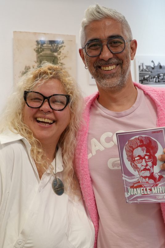 Ferny Kosiak ofreció un taller de escritura abierto y presentó su libro Juanele Mítico en Oro Verde