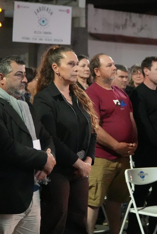 Autoridades municipales participaron del acto por los 50 años de fundación del Club Atlético Oro Verde